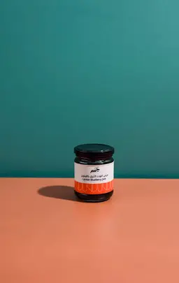 مربّى التوت الأزرق بالليمون